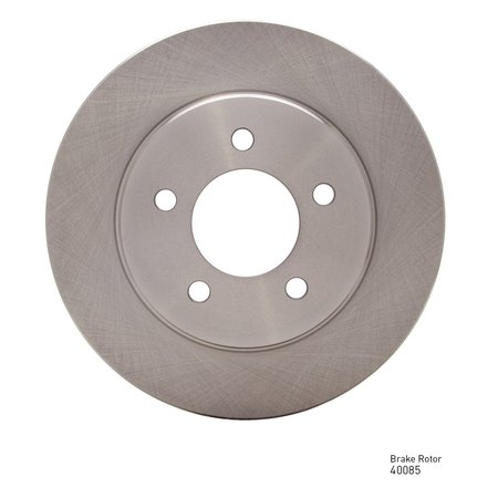 DYNAMIC FRICTION CO Brake Rotor, Front, 600-40085 600-40085